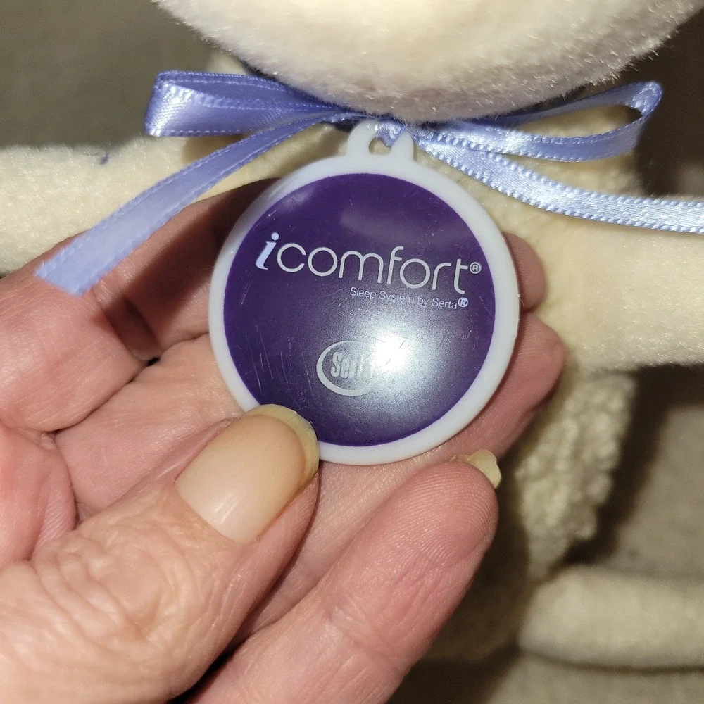 Vintage 2000 Serta Adopt a Sheep #60 City of Hope Cancer Plush Stuffed Animal 8